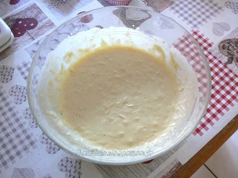 Cake aux courgettes et chèvre etape3