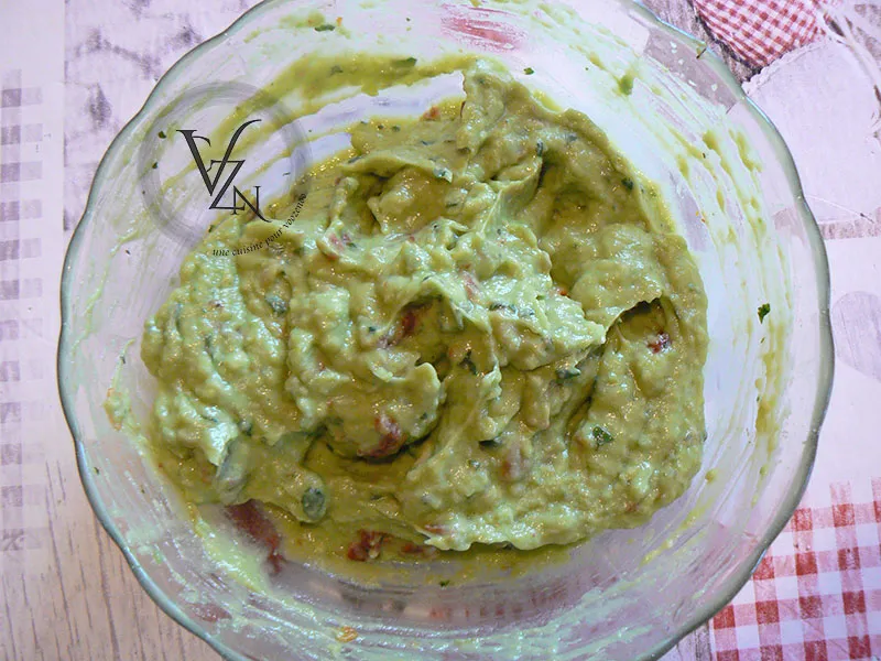 Corbeilles de guacamole etape2
