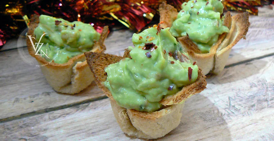 Corbeilles de guacamole