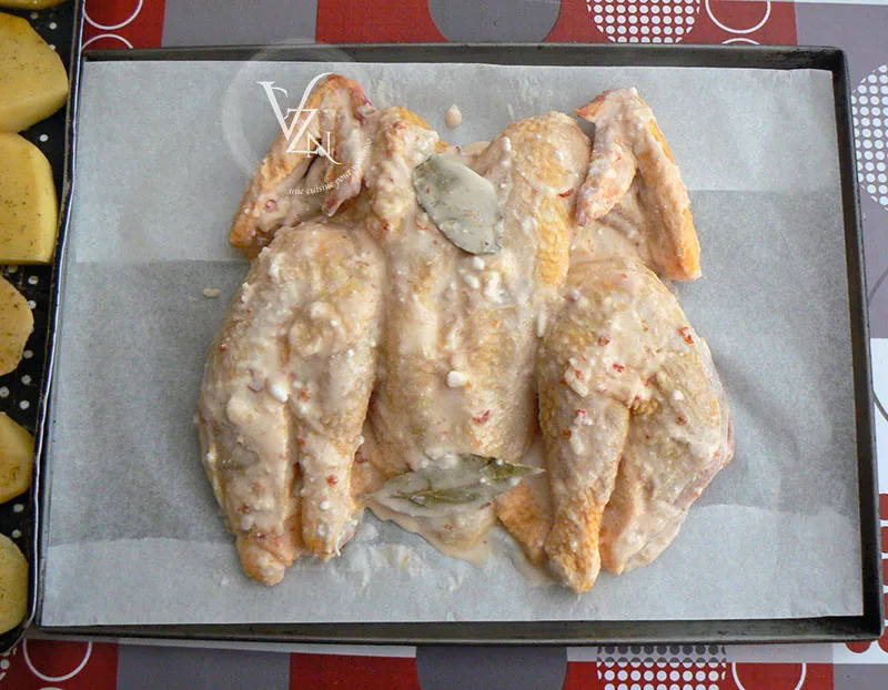 Poulet à la Zambézienne - Mozambique etape3