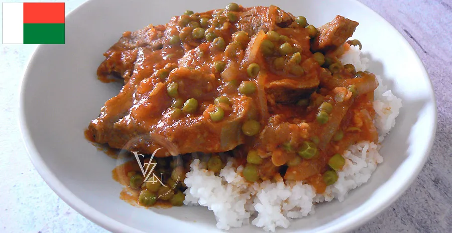 Porc aux petits pois - Madagascar