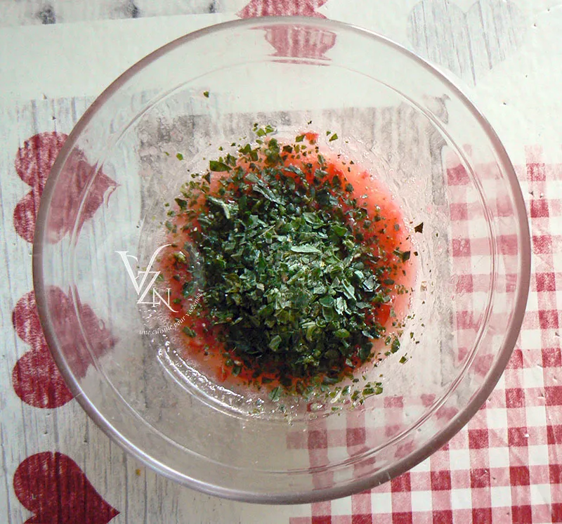 Asperges rôties aux fraises et basilic etape4