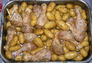 Pilons de poulet rôtis somalien etape2