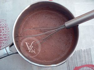 Crème au cacao étape2