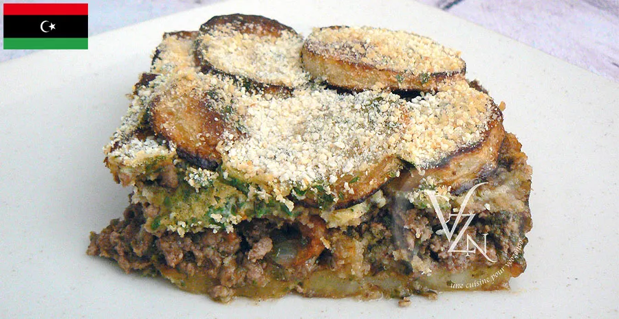 Gratin de pommes de terre en millefeuilles farcies