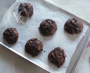 Cookie "Nuage" au chocolat noir etape7