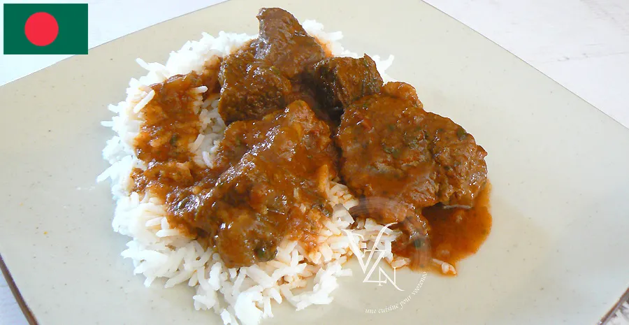 Curry de bœuf Bhuna - Bangladesh