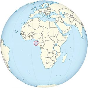 Globe Sao Tomé et principe