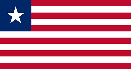 drapeau Liberia