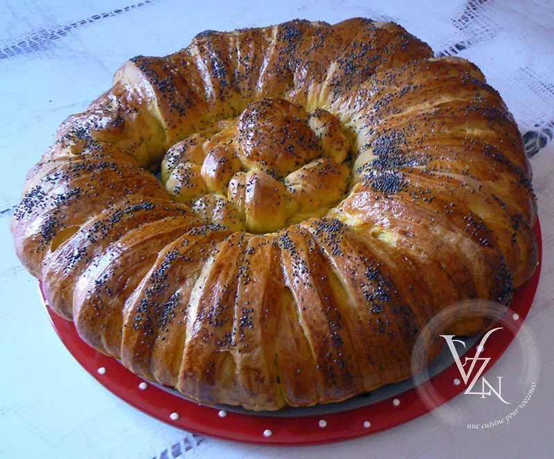 Pain brioché tunisien fin4