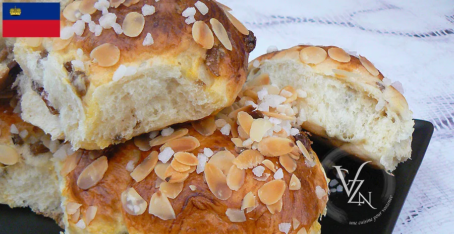 Dreikönigskuchen - Gâteau Liechtenstein