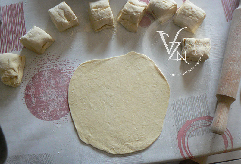 Couronne de pain brioché macédonienne etape4