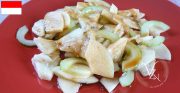 Salade indonésienne, ananas et concombre slider