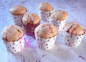 Muffins aux pralines roses fin2