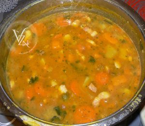 Soup joumou haïtienne fin