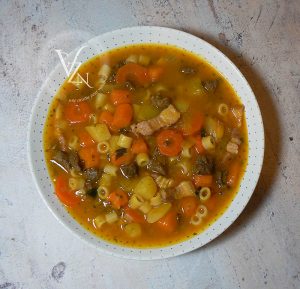 Soup joumou haïtienne presentation