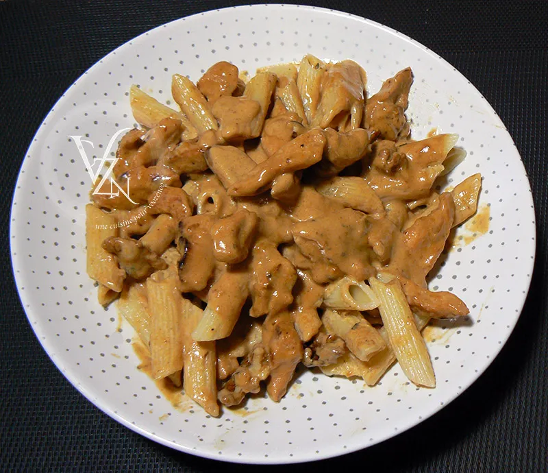 Blancs de poulet au miel, gorgonzola et noix fin2