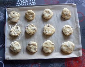 Cookies au Daim étape4