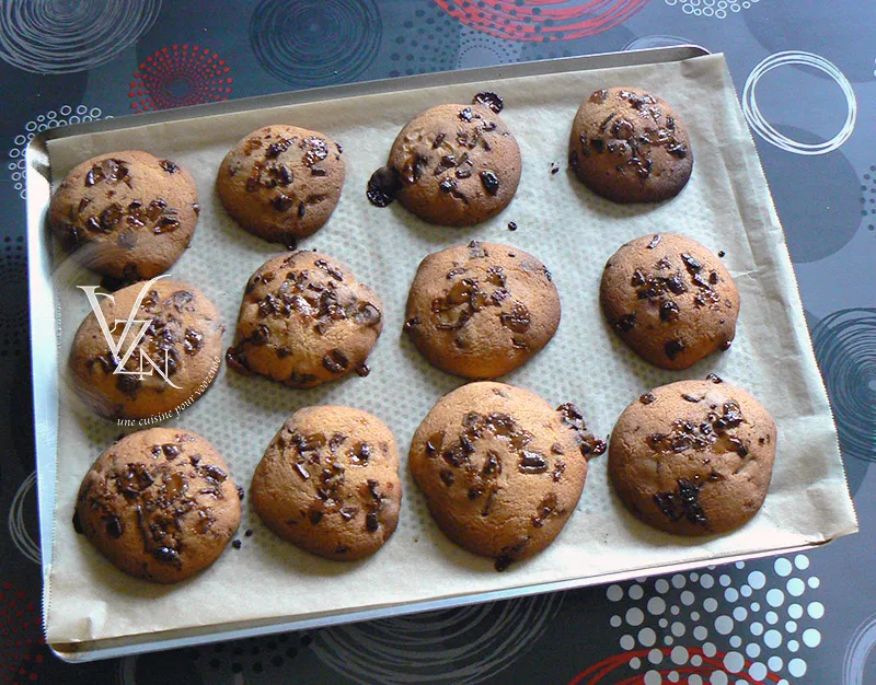 Cookies au Daim fin