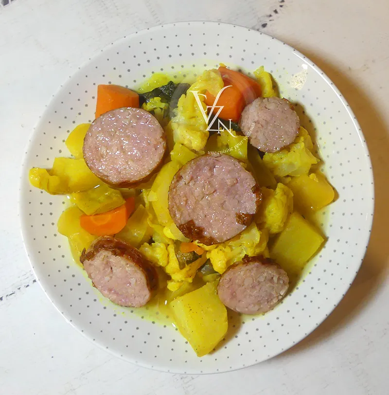 Potée de légumes et saucisse Morteau - Cookeo fin2