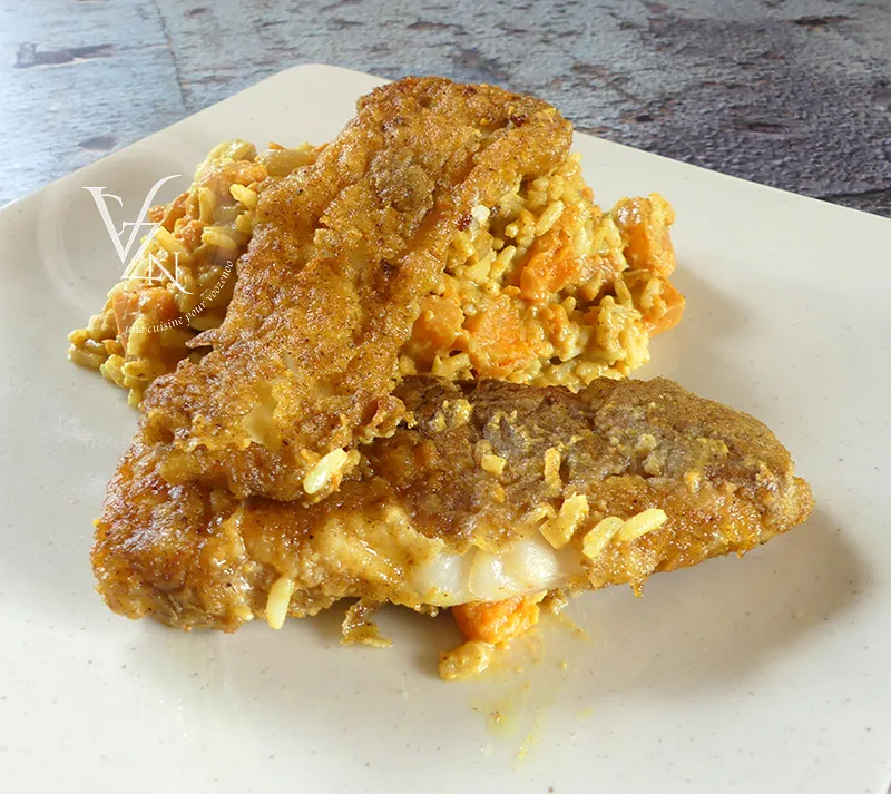 Cari de poisson, riz et patates douces fin3