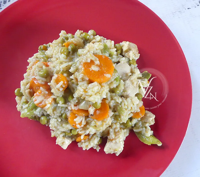 One pot au poulet et riz épicés fin2
