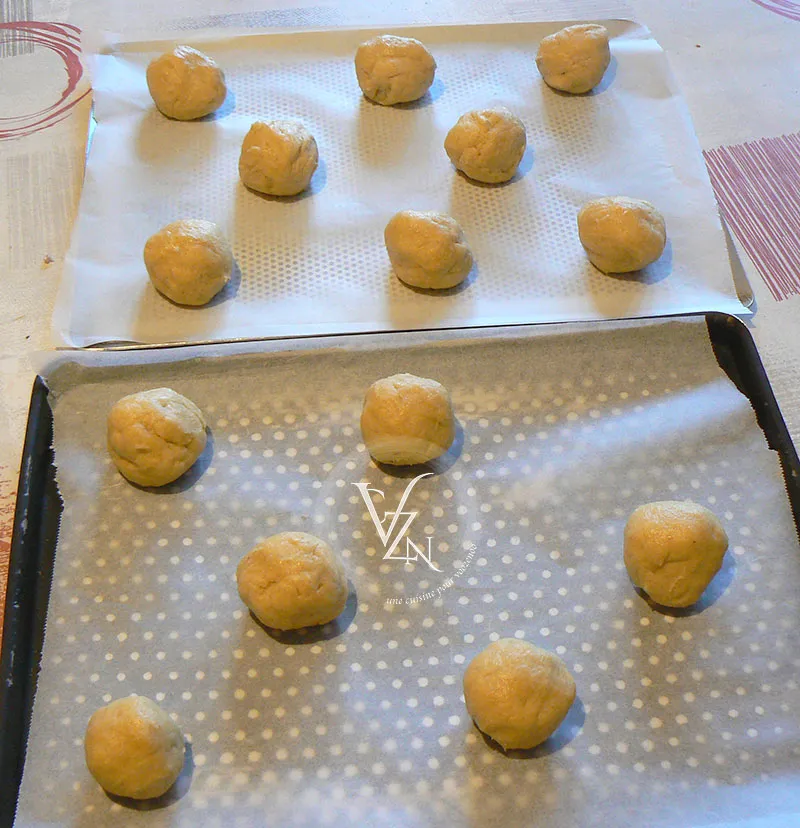 Cookies à la confiture de lait étape6