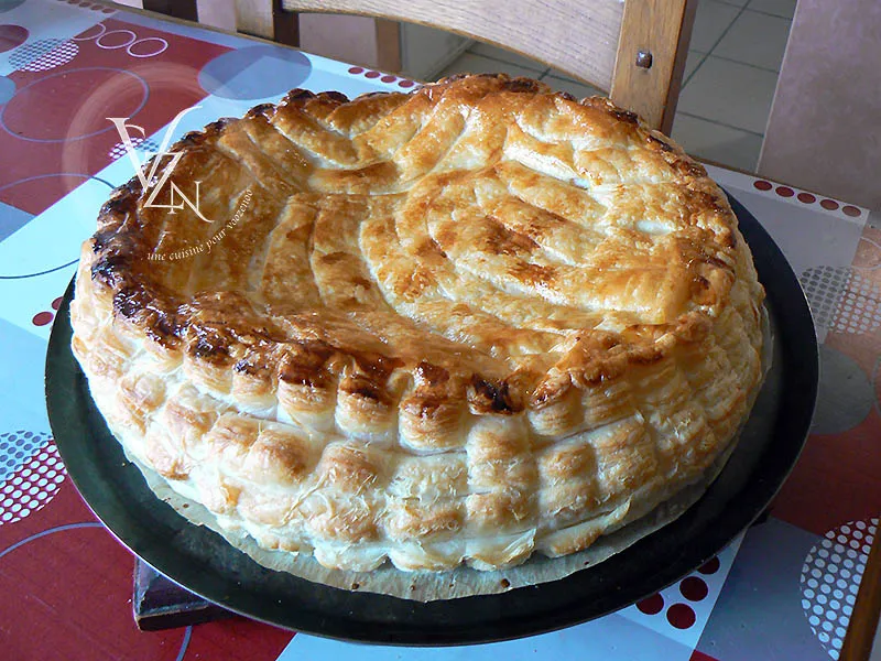 Galette des rois frangipane, crème citron fin