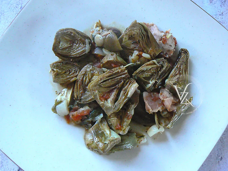Artichauts poivrade à la provençale fin