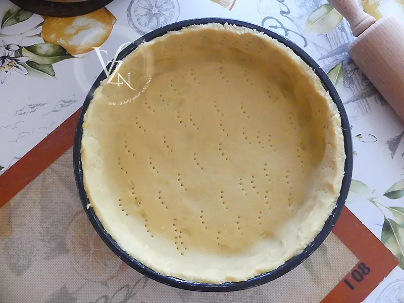 Torta della Nonna - Toscane étape2
