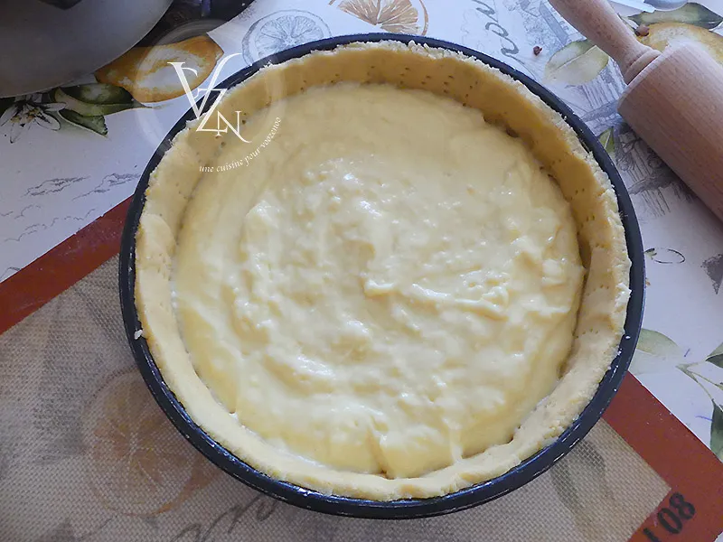Torta della Nonna - Toscane étape3