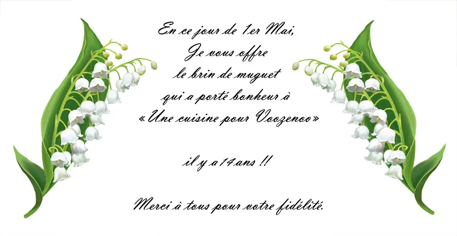 14 ans de bonheur !! Merciiii