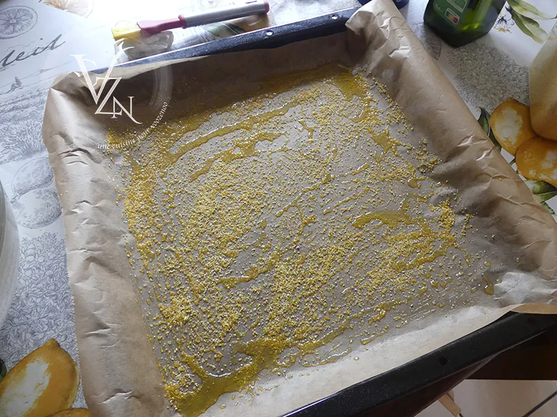 Scarpaccia – Tarte toscane aux courgettes étape3