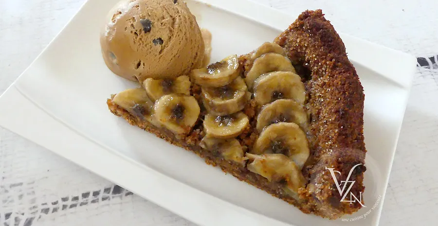 Tarte à la banane et quatre-épices