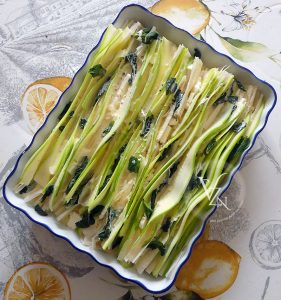 Crinkle aux courgettes façon grecque etape2