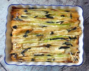 Crinkle aux courgettes façon grecque fin