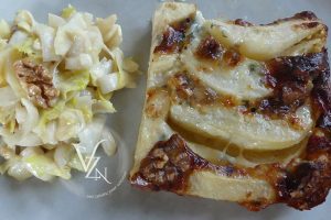 Gratin de poires au roquefort et noix Gratin de poires au roquefort et noix slider