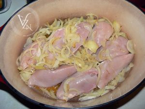 Blancs de poulet à la bière étape2