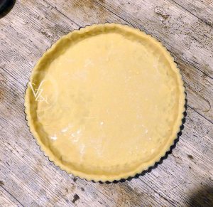 Tarte aux noix, caramel fondant étape3