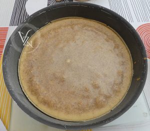 Clafoutis aux mirabelles étape3