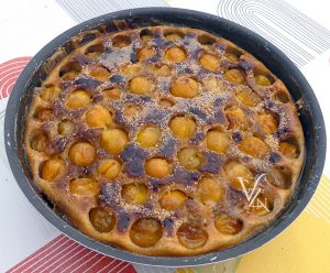 Clafoutis aux mirabelles fin