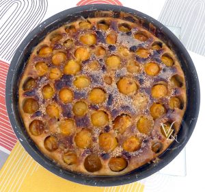 Clafoutis aux mirabelles présentation