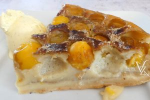 Clafoutis aux mirabelles slider