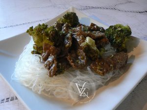 Bœuf en sauce d'huitre et brocolis fin3