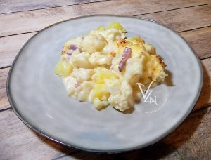 Chou-fleur (parmentier) au gratin fin3