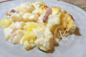 Chou-fleur (parmentier) au gratin slider