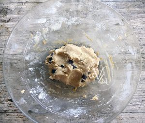 Biscuits à la châtaigne et au chocolat étape2