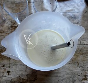 Panna cotta vanille et chocolat étape2
