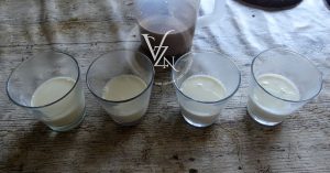 Panna cotta vanille et chocolat étape3