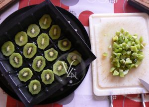 Gâteau aux kiwis étape1